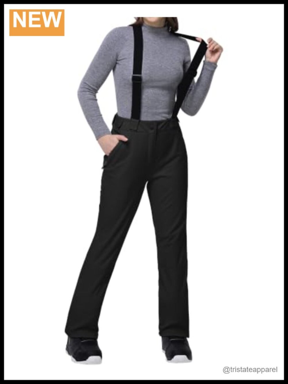 Women's Ski Snow Bib Pants Insulated Waterproof Snowboard Overalls